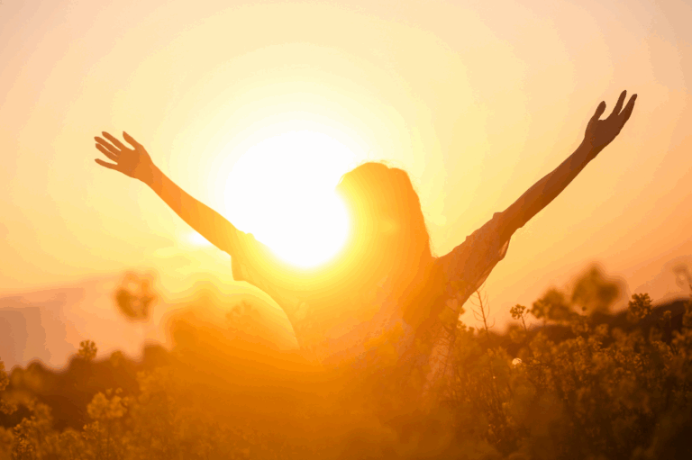 Person with functional neurological disorder enjoying life